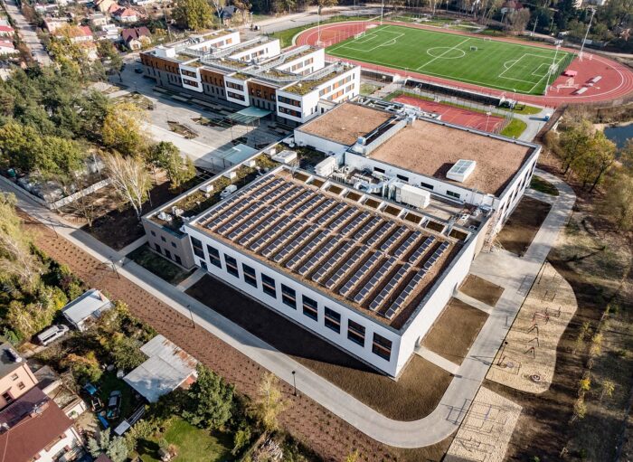 Primary school on Wspólna Street in Marki, Buliding A